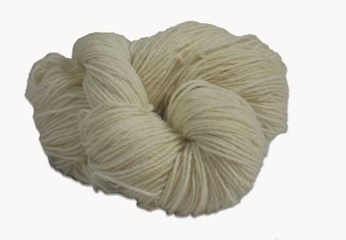 Aran Knitting Wool Natural White