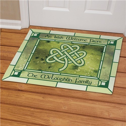 Personalized Celtic Floor Mat