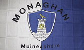 County Monaghan Ireland Crest Flag ~ 5 X 3 ft