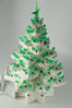 Light Up Ceramic Christmas Tree With Shamrocks