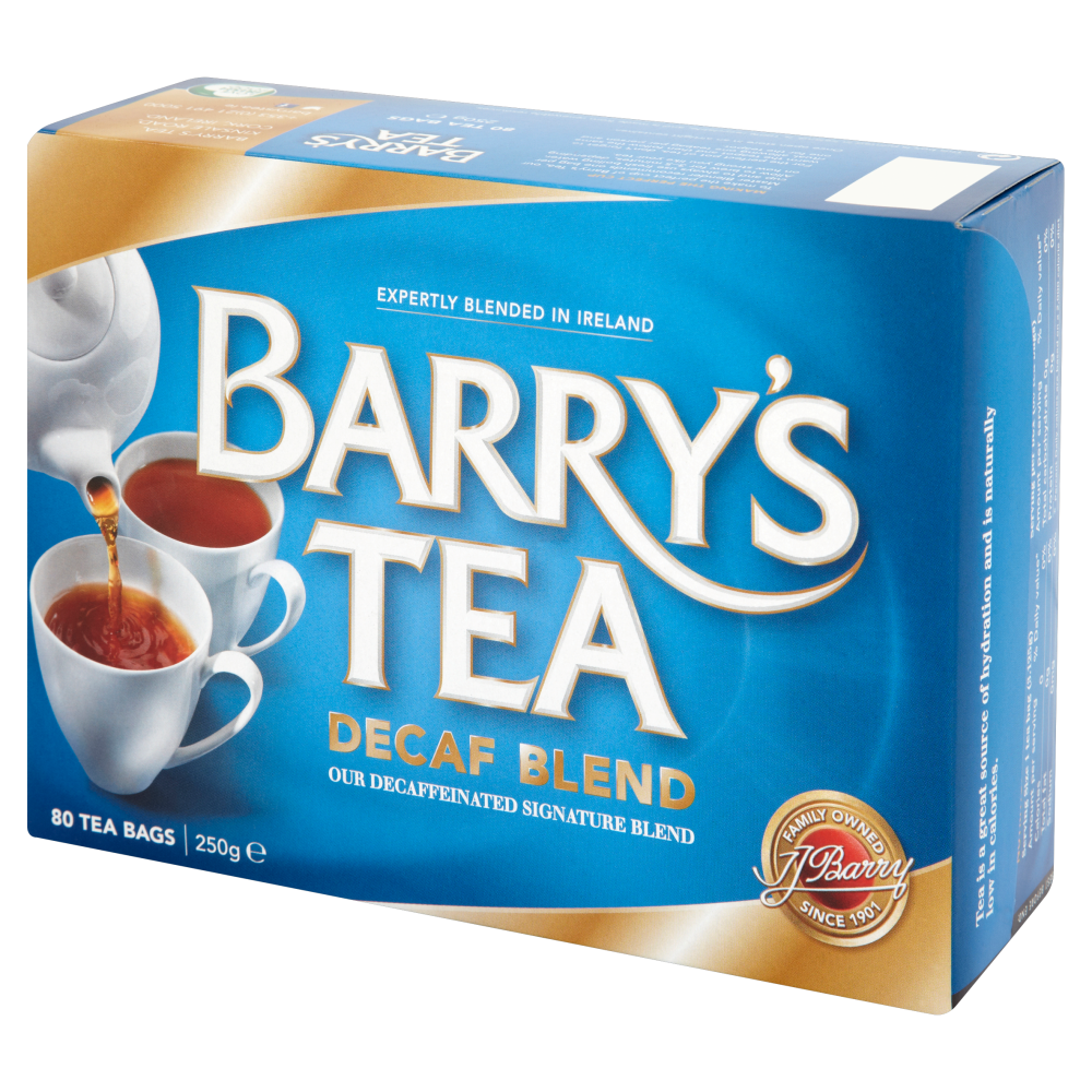 Barry’s DeCaf Blend Tea 80s Single Box