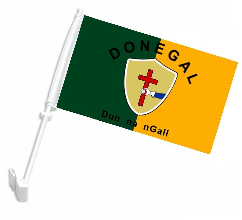 County Donegal Car Flag