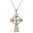 Celtic Knot Cross Necklace ~ Shanore