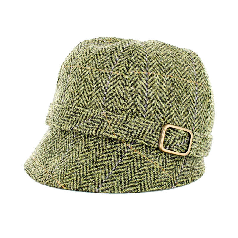 Mucros Weaver Green Tweed Flapper Hat